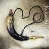 Powder Horn with Brass Valve