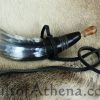 Powder Horn with Wooden Stopper