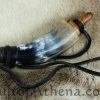 Powder Horn with Wooden Stopper