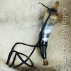 Powder Horn with Wooden Stopper