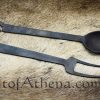 Medieval Ladle and Serving Fork