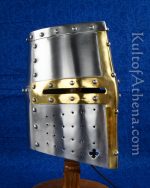 14th Century Great Helm- 18 Gauge Steel