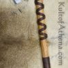 Viking Type C Axe with Etched Norse Design