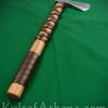 Viking Type L Axe with Etched Norse Design