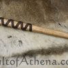 Viking Type M Axe with Etched Norse Design