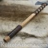 Viking Type M Axe with Etched Norse Design