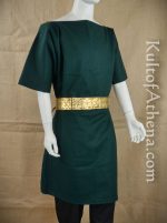 Wool Roman Tunic - Green