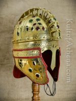 Late Roman Officer's Berkasovo Helmet - 18 Gauge