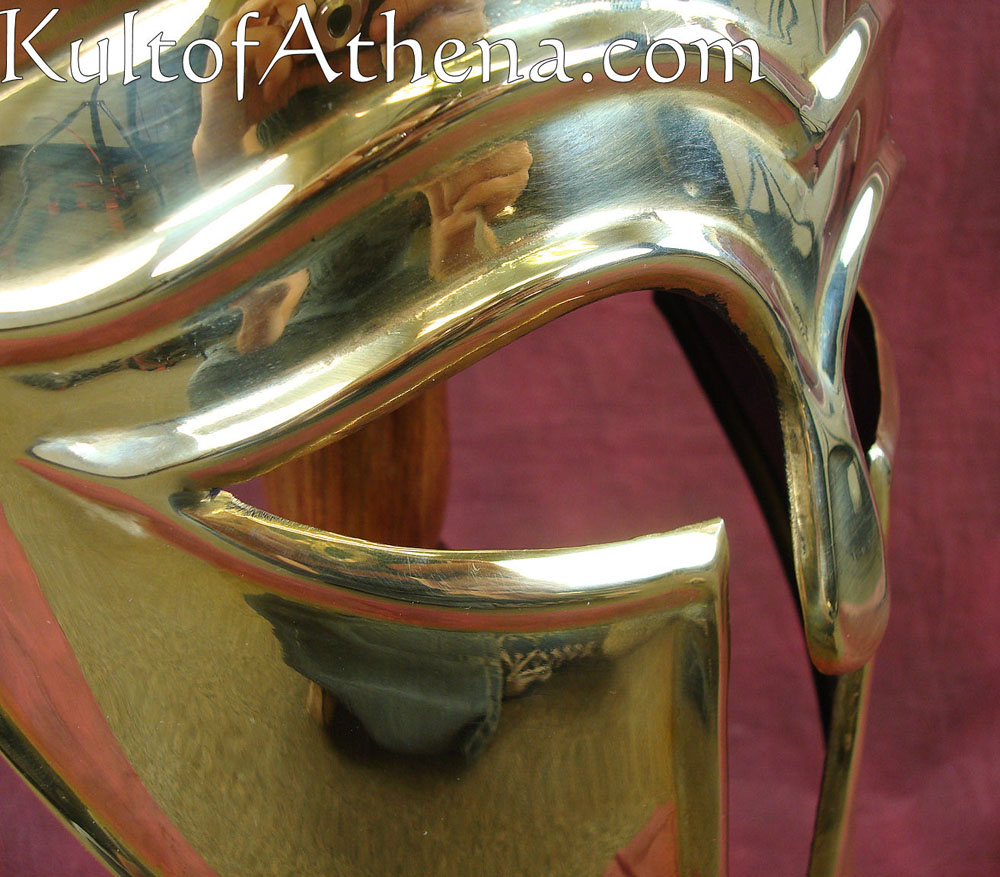 Greek Corinthian Helm - Brass