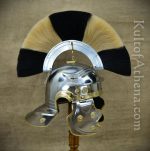 Roman Gallic ''H'' Officer's Helm - 18 Gauge