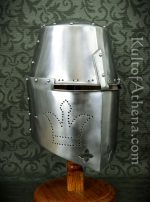 14th Century Great Helm- 14 Gauge