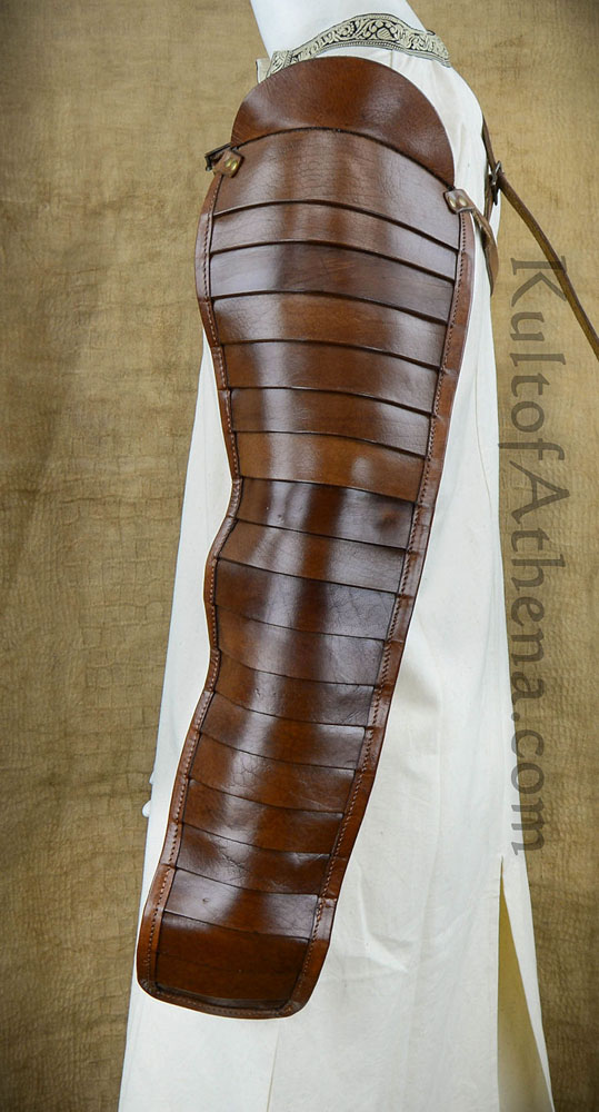 Gladiator Leather Segmentata Arm Armor (single arm)