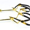 Gothic Knight's Long Spurs - Brass