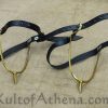 Medieval Norman Short Prick Spurs - Brass