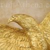 Roman Aquila Eagle Standard - Brass with wooden shaft