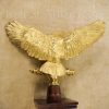 Roman Aquila Eagle Standard - Brass with wooden shaft
