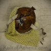 Wenceslaus Helm with Brass Detail and Aventail - 18 Gauge