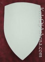 Medieval Wooden Heater Shield - Unpainted