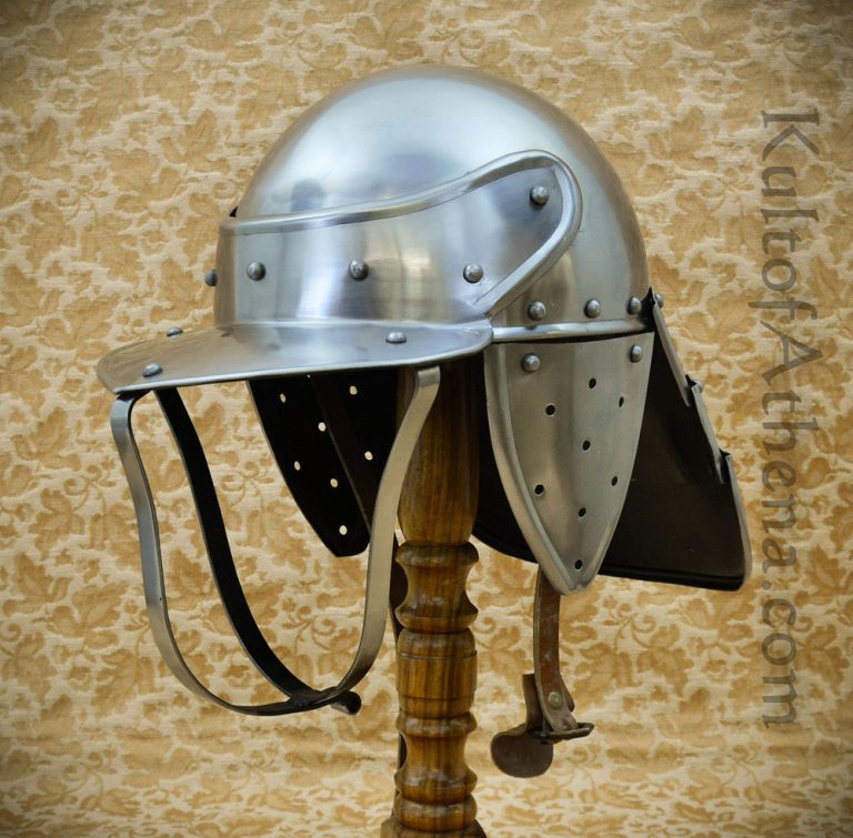 Lobster Tailed Pot Helm - 18 Gauge