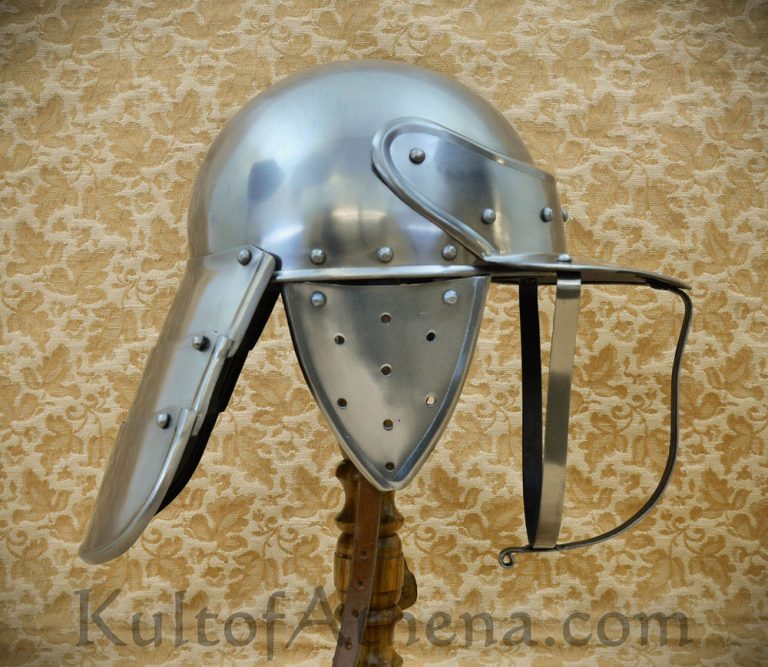 Lobster Tailed Pot Helm - 18 Gauge