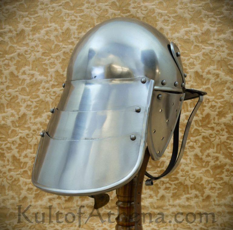 Lobster Tailed Pot Helm - 18 Gauge