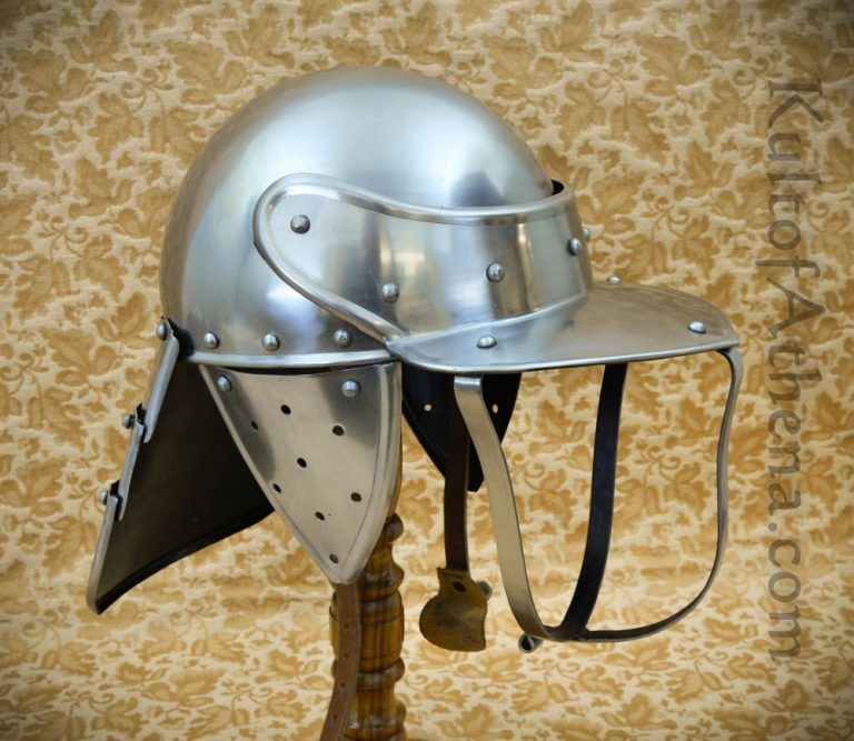 Lobster Tailed Pot Helm - 18 Gauge