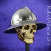 14th Century Kettle Helm- 18 Gauge