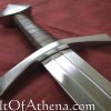 Medieval Sword with Cocked Hat Pommel - Stage Combat Version