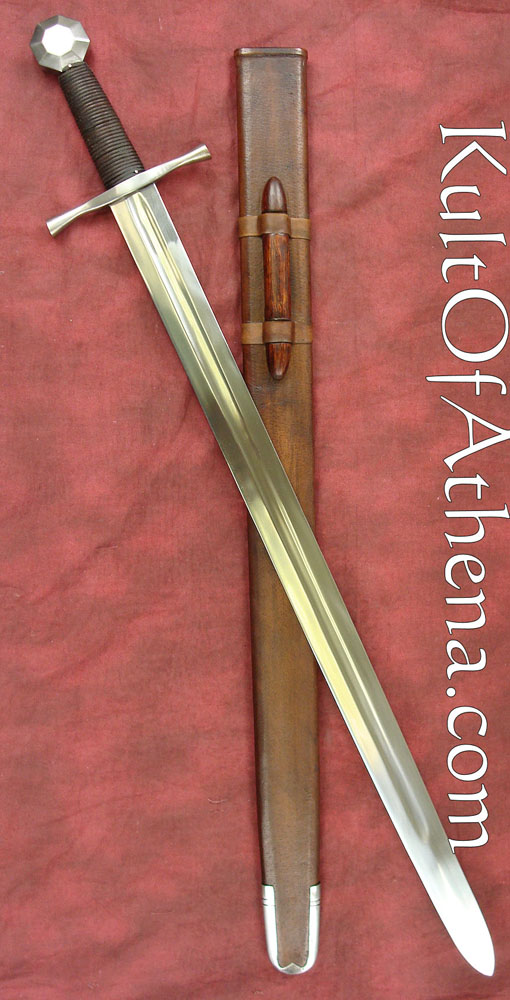 12th Century Holy Land Crusader Sword with Suspension Loop Scabbard
