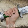 Viking Temple Sword - Stage Combat Version - Green Grip
