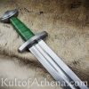 Viking Temple Sword - Stage Combat Version - Green Grip