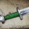 Viking Temple Sword - Stage Combat Version - Green Grip