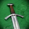 Sword of Saint Maurice - Stage Combat Version with Hanging Rings Scabbard