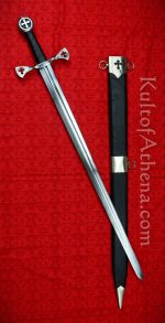 Molay Templar Arming Sword - Stage Combat Version