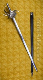 17th Century Pappenheimer Pierced Shell Guard Rapier