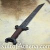 Viking Forged Long Seax with Type G Hilt