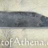 Viking Forged Long Seax with Type G Hilt