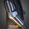 Age of Craft - HMB Arm Armor - Pair of Splinted - Brigandine Arms with Plate Elbow Couters