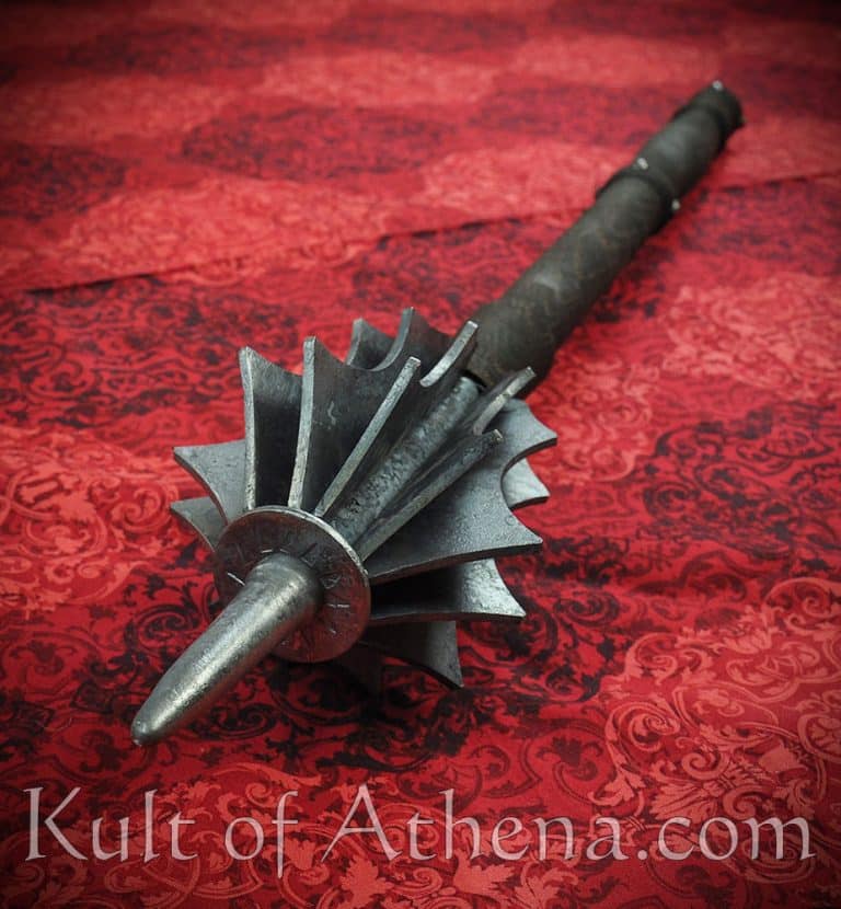 Flanged Mace with Top Spike