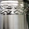 Pewter Tankard with Embossed Celtic Knotwork Banding