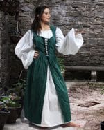 Ameline Renaissance Dress - Green