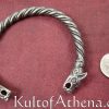 Fenris Wolf Bracelet - Pewter