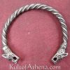 Fenris Wolf Bracelet - Pewter