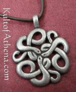 Celtic Snake Knot pendant