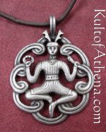 Cernunnos - The Horned Celtic God Amulet