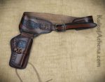 Western Single Holster Gun Belt