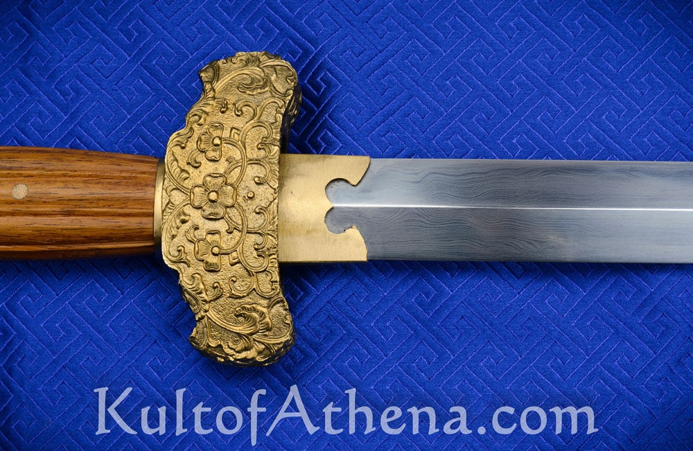 Dynasty Forge Chinese Sky Piercing Sword - Jue Yun Jian - Version with Blade Collar