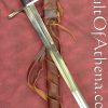 Darksword Crusader Sword with Integrated Sword Belt