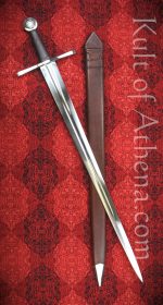 Darksword - Crusader Sword with Brown Scabbard