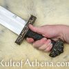 Darksword Oslo Viking Sword - Brown with Integrated Sword Belt